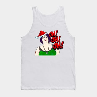 Christmas Nessa OH! OH! OH! Tank Top